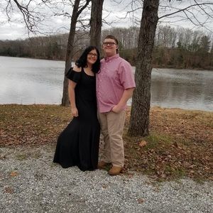 Black long prom dress